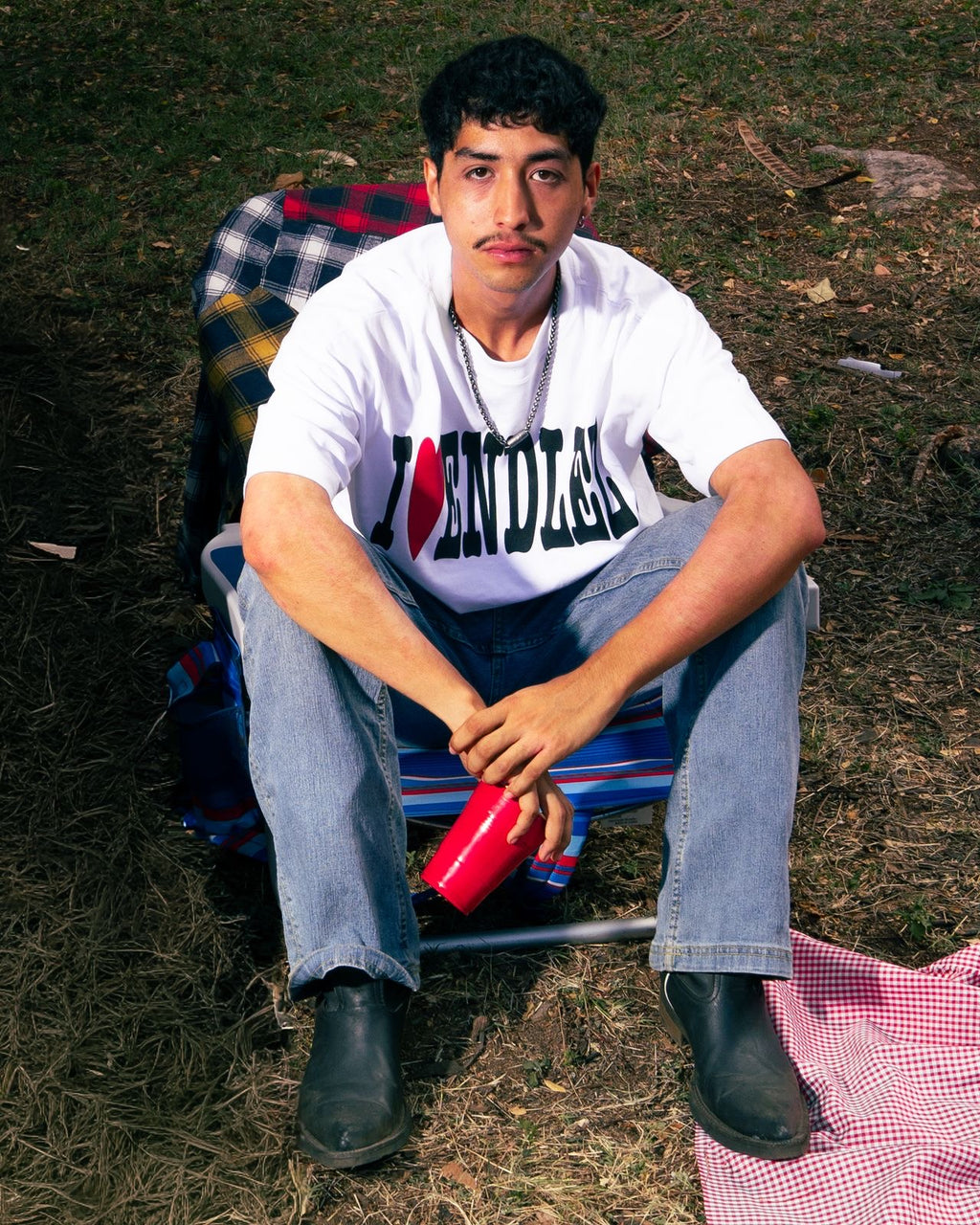 I <3 ENDLEZ - T-SHIRT BLANCA